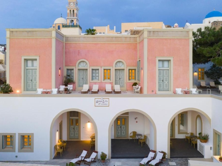 Aria Lito Mansion best small boutique hotel in Santorini