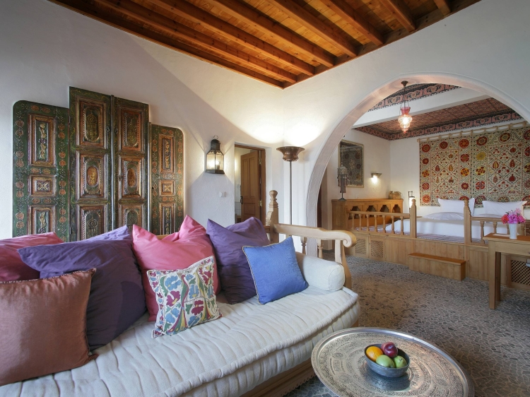 Melenos Lindos Hotel is a luxury hotel located in Lindos, Rhodes Island