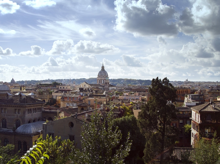 Fabbrini House Rome View