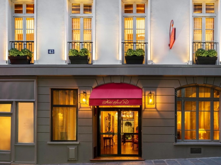 Hotel saint Paul Rive gauche Paris boutique hotel best