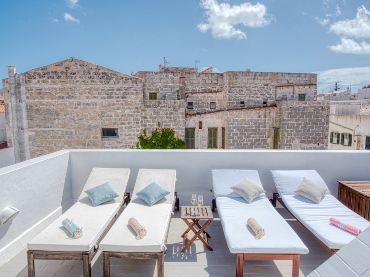 Rooftop Casa alberti mahon menorca hotel best boutique luxury small beautiful