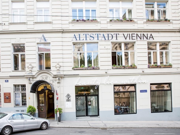 O charmoso e histórico luxury hotel Altstadt Vienna a Viena