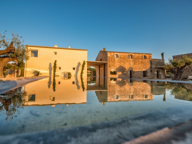 Es Lligats beautiful hotel pool Mallorca best holidays home house to rent small villa