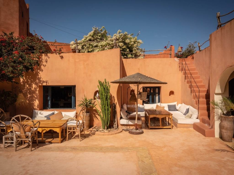 Riad Baoussala boutique hotel in Essouira in the country side very romantic