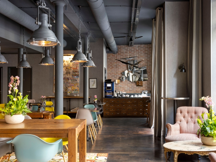Pequeno hotel boutique em Paris