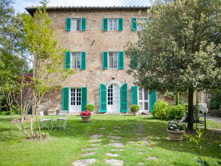 Boutique B&B Casa Capanni from the garden