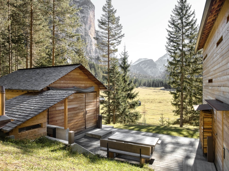 Mountain Lodges in the summer