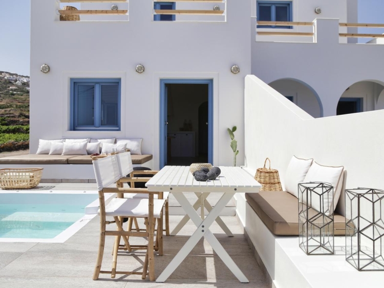 Vino houses hotel oia villas boutique design