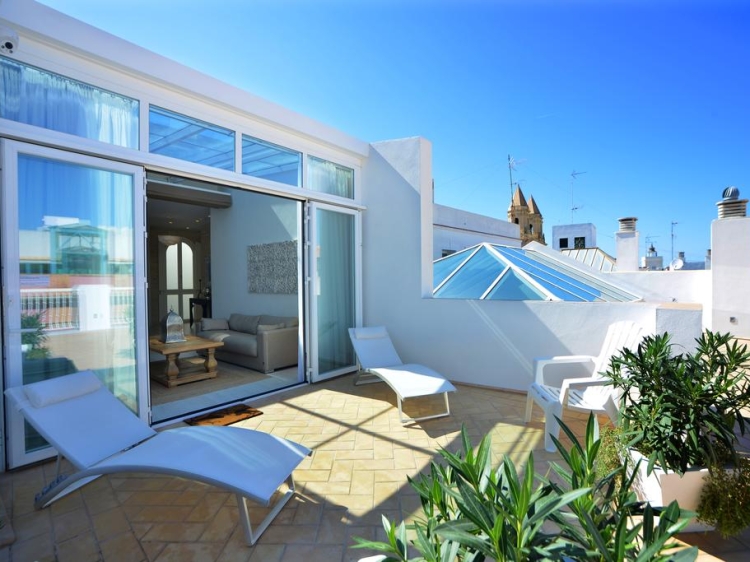 El Armador Casa Palacio Penthouse Bright Modern
