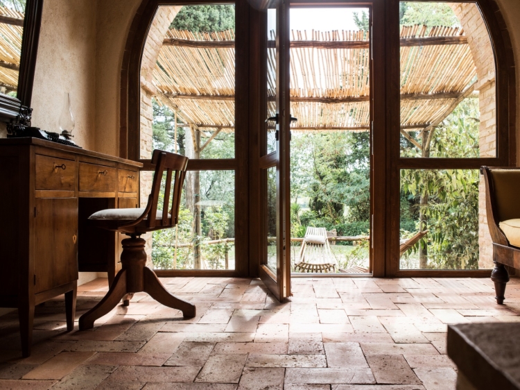 Botanica Suite Agrivilla I Pini luxuury hotel of 5 stars in Tuscany ecoresort best place biohotel