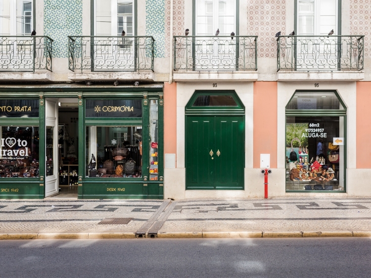Architectural Apartment in Baixa Central Lisbon Historic Downtown Portugal holliday home boutique to rent 