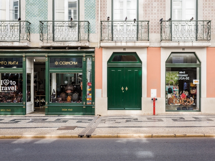 Architectural Apartment in Baixa Central Lisbon Historic Downtown Portugal 