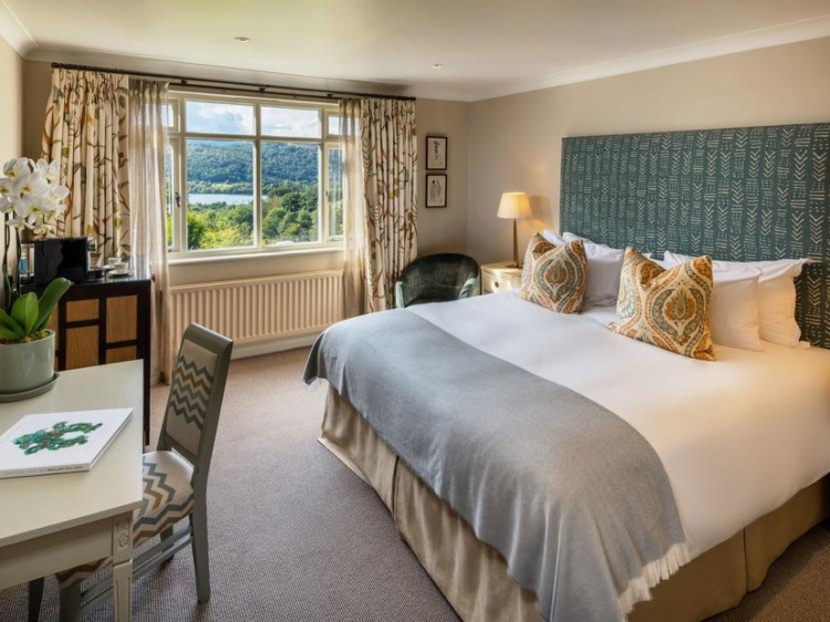 Stay at Linthwaite House Bowness-on-Windermere Cumbria and the Lake District England room nature 