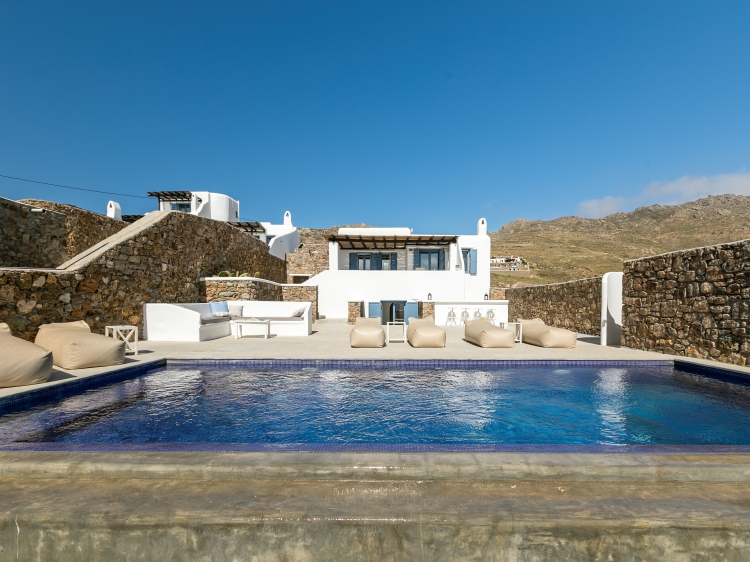 Stay at Villa Mykonos Panormos Villa Greece hotel lodging boutique best cheap luxury unique trendy cool small