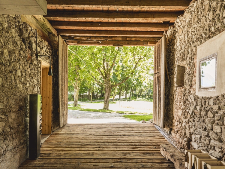 entrance of the guest house