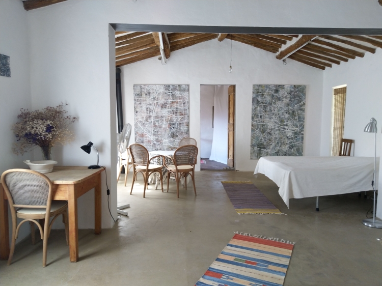 sala de estúdio no primeiro andar