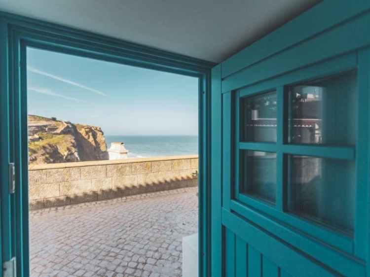 Azenhas do Mar Villas Sintra Portugal Lisbon coast Portugal travel apartments with sea view