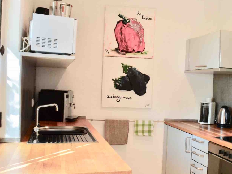 la maison des Cerisiers cuisine Bulthaup