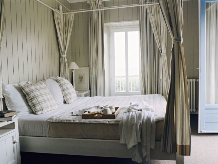 Grand Hotel des Bains View in Locquirec britanny beste Boutique-Unterkunft am Strand double room
