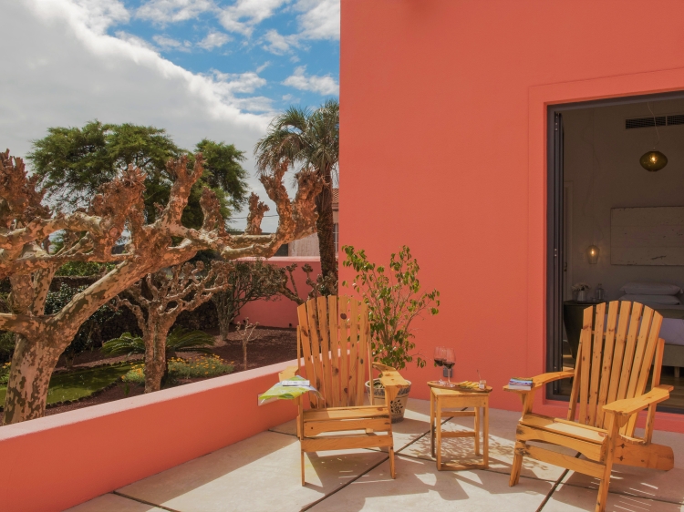Herdade do Ananás hotel Ponta delgada azores terrace