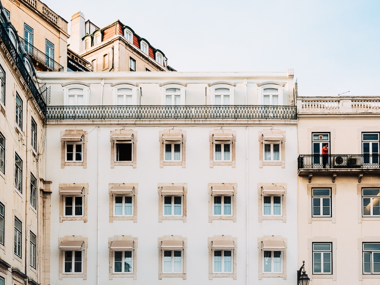 Facade AlmaLusa Baixa/Chiado - Boutique Hotel lisbon best luxury building