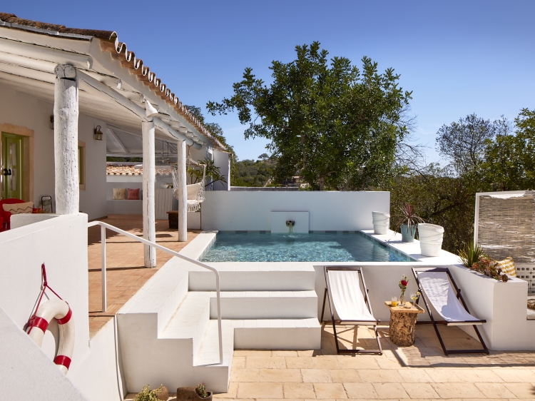 Plunge Pool (heatable if needed) @ almóada - Eclectic Boutique Home, Algarve, Portugal. Secretplaces. 