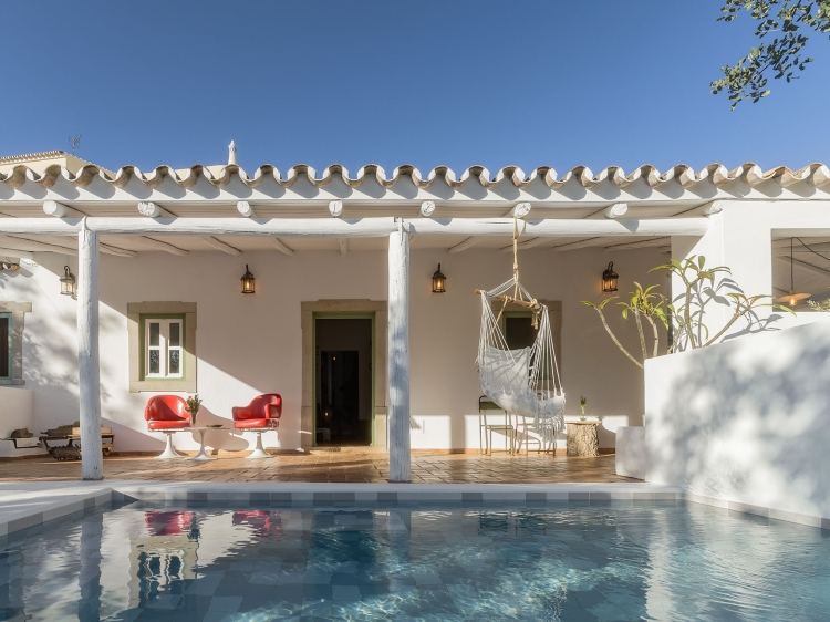 Plunge Pool (heatable if needed) @ almóada - Eclectic Boutique Home, Algarve, Portugal. Secretplaces. 
