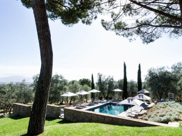 Villa Fontelunga Arezzo Tuscany hotel hip and small