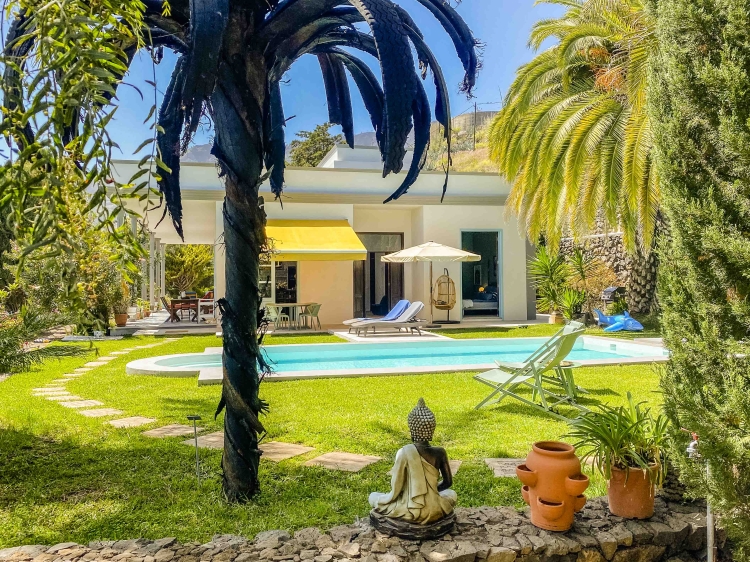 Jardim e Piscina Gran Villa Palmera, La Palma - Secretplaces