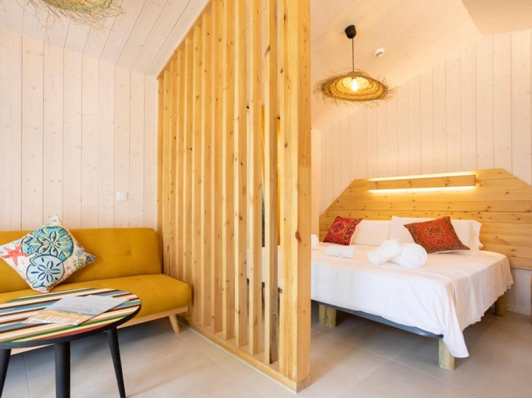 Dunas Luxury Beach Resort Tarifa Bungalow Living room