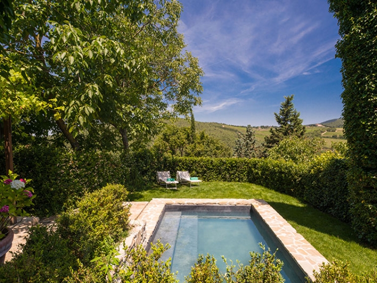 Castello di Spaltenna Tuscany Italy Pool