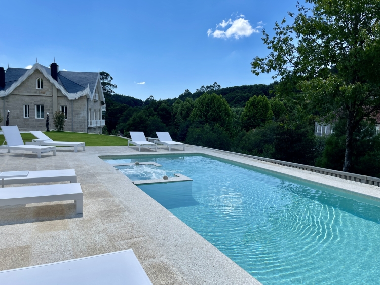 Pool and garden
