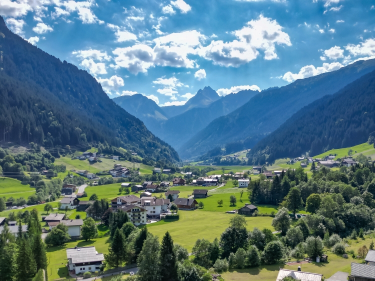 location of the hotel Hotel Pension Rudolph Austria	Gaschurn