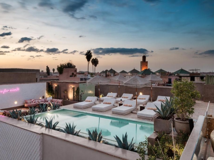 riad 72 luxury and romantic hotel with swimming pool in the medina of marrakech