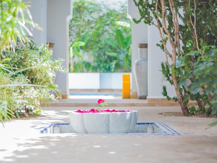 Riad L'Orangerie beautiful Hotel Morocco patio Secretplaces