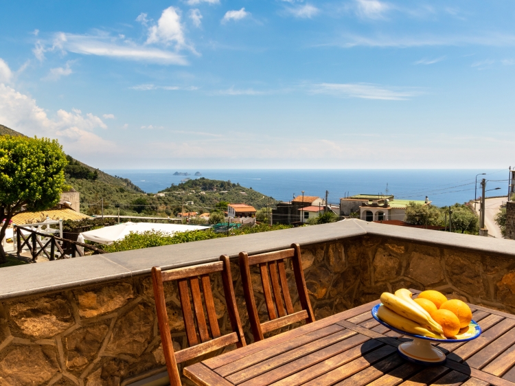 Sea view terrace La Gerania