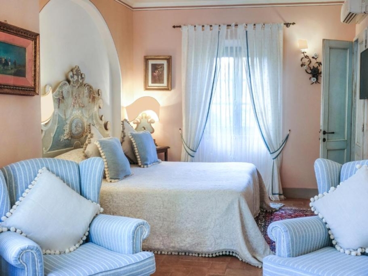 Il Falconiere luxus hotel in Cortona