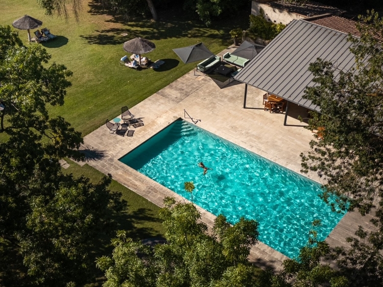 Pool Château des Alpilles Best Hotel France Secretplaces