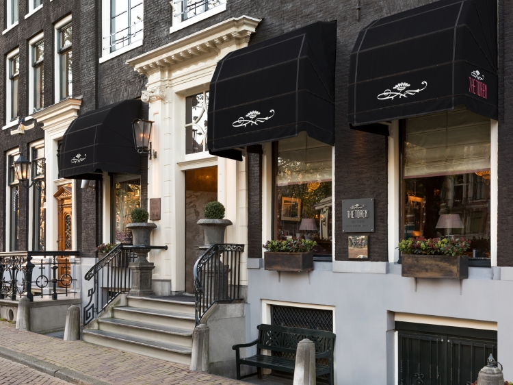Hotel Entrance luxury and charming hotel in the center of Amsterdam The Toren
