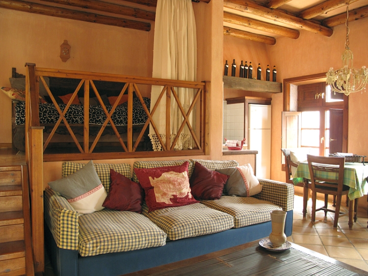 Living room in casa Isidora