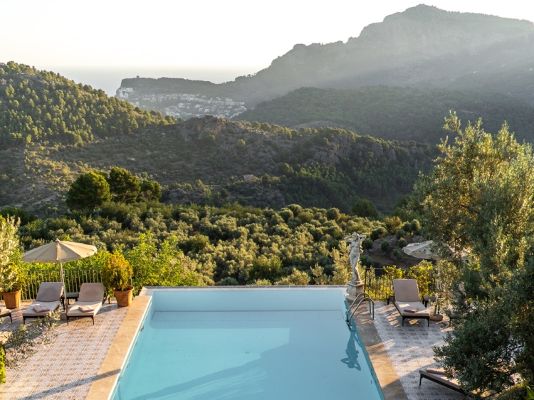 Cas Xorc Hotel Mallorcaromantic Luxury hotel only for adults design and luxury in soller