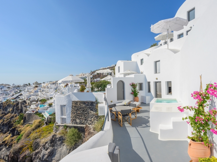 Ikies Santorini Grécia Hotel Secretplaces
