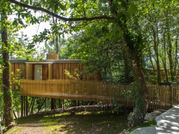 Cabañitas del Bosque - Cabanas Sen Barreiras - Casitas com charme in A Quintenla, Galicia