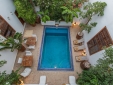 Riad L'Orangerie beautiful Hotel Morocco bedroom Coriander Secretplaces