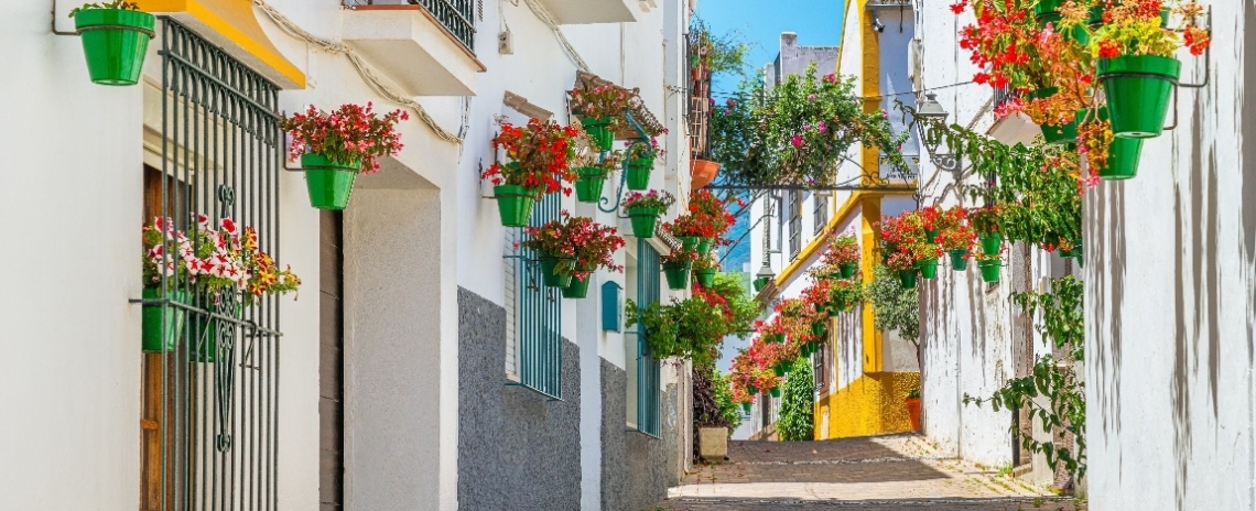 Seleção dos melhores e mais bonitos hotéis e casas de férias na Andaluzia