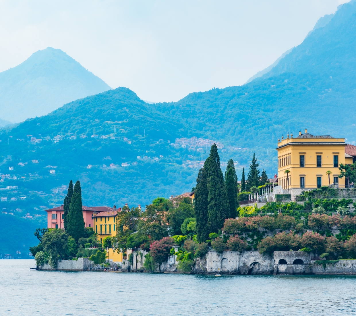 Hotéis boutique Lago de Como, Lago Maggiore vilas de luxo e casas de férias