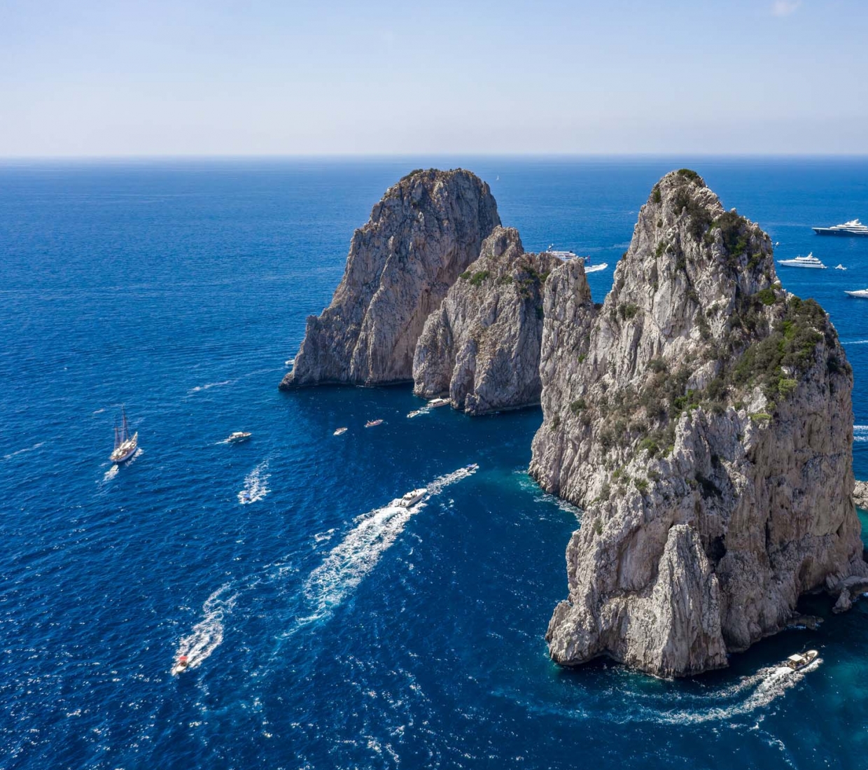 Seleção dos melhores e mais bonitos hotéis e casas de férias em Amalfi, Capri & Sorrento