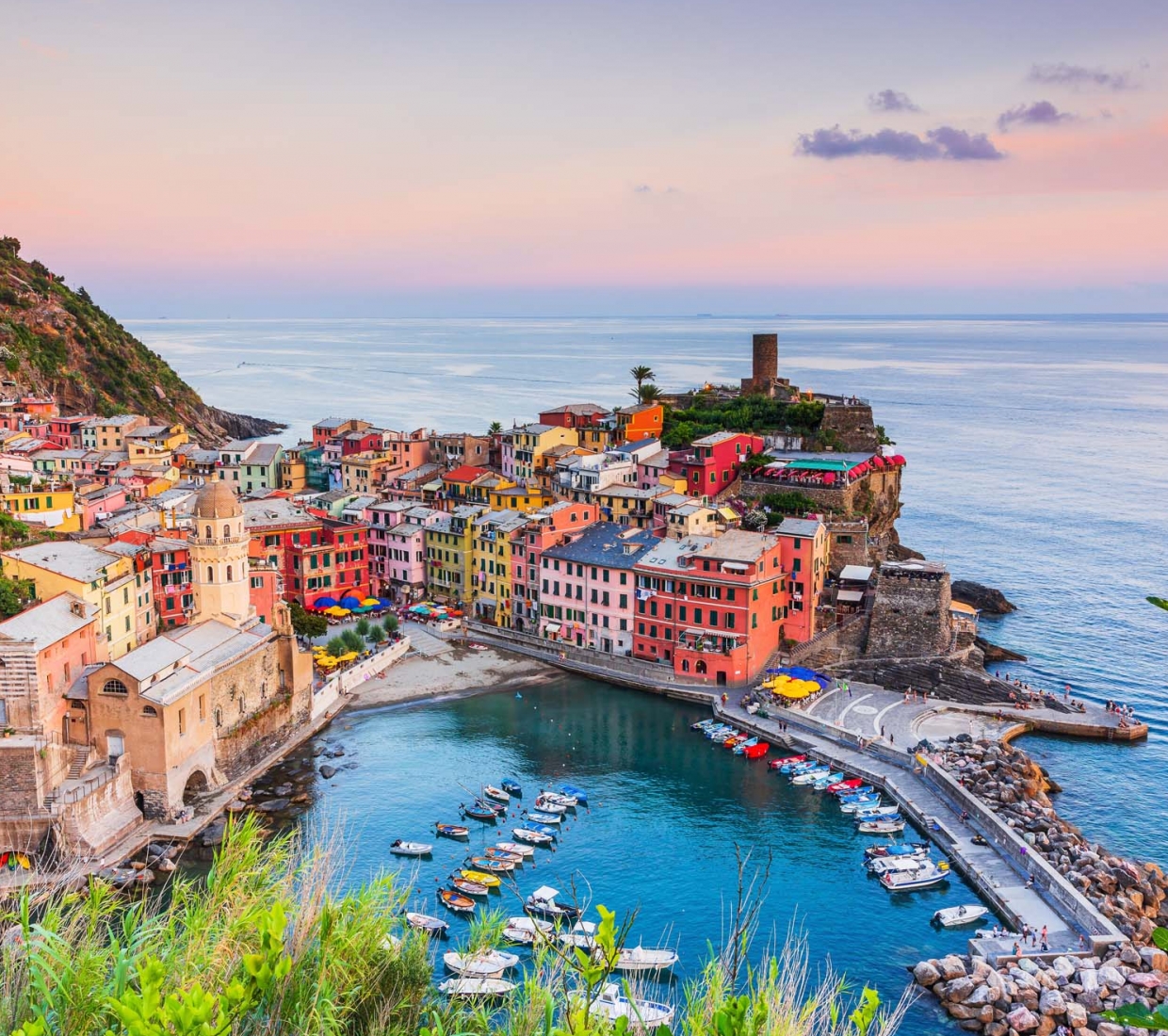 Seleção dos melhores e mais bonitos hotéis e casas de férias em Liguria
