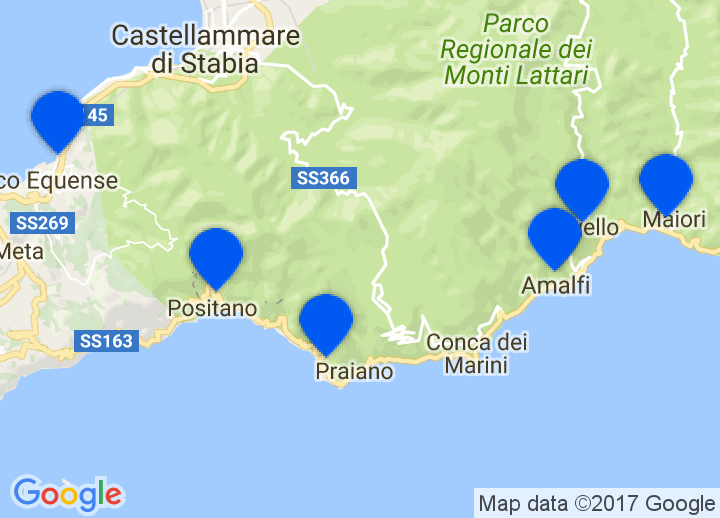 sorento italija mapa Secretplaces   hotéis de charme e casas de férias Amalfi, Capri  sorento italija mapa