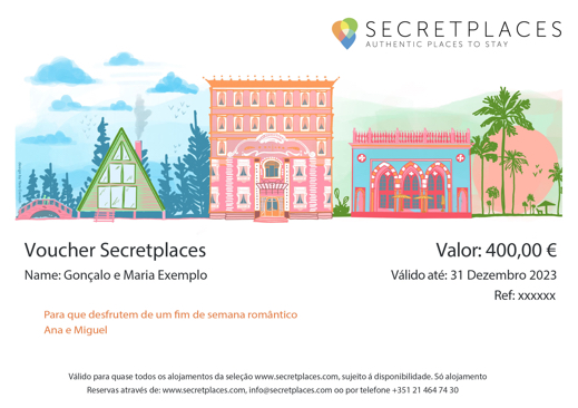 Secretplaces Gift Voucher